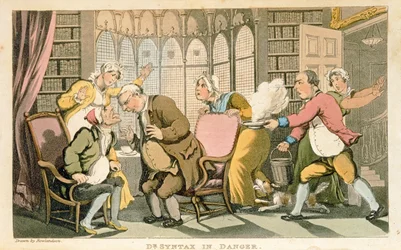 El Dr. Syntax en peligro, de 